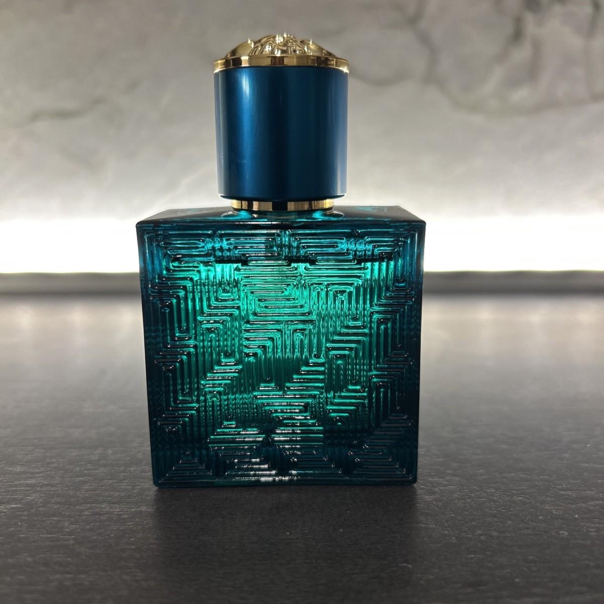 Empty Versace Eros Eau De Toilette Bottle 3.4 Oz / 100ml – Decorative Collectible
