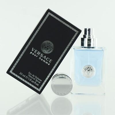 Versace Pour Homme Eau de Toilette for Men 1.0 oz / 30ml EDT Spray – New in Box – Authentic Designer Cologne