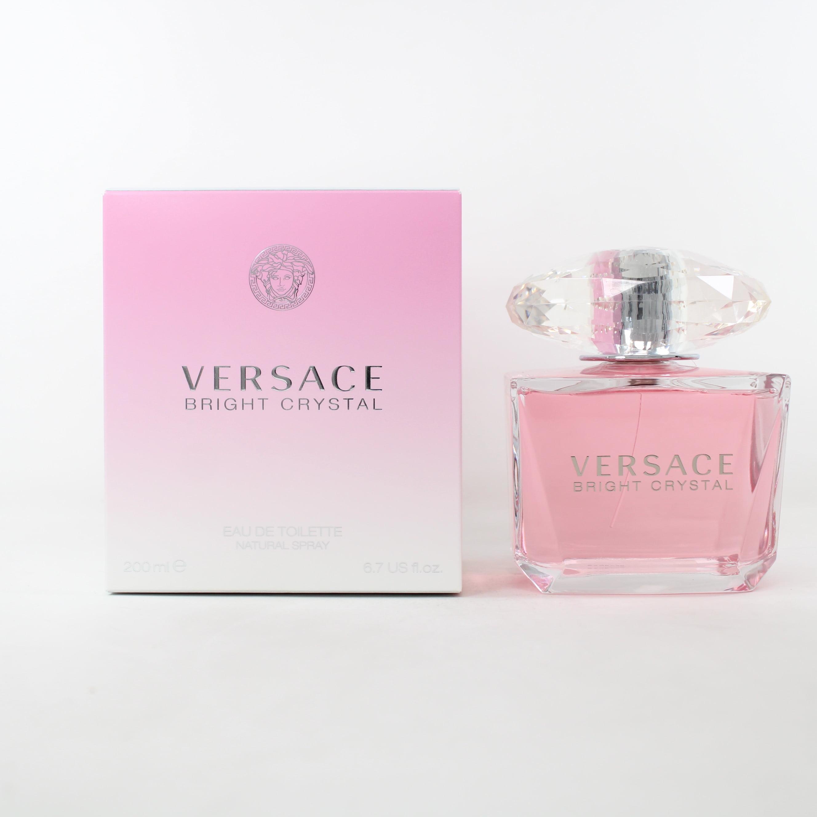Versace Bright Crystal Eau de Toilette for Women 6.7 oz / 200ml Spray – Brand New Sealed Box – Authentic Designer Perfume