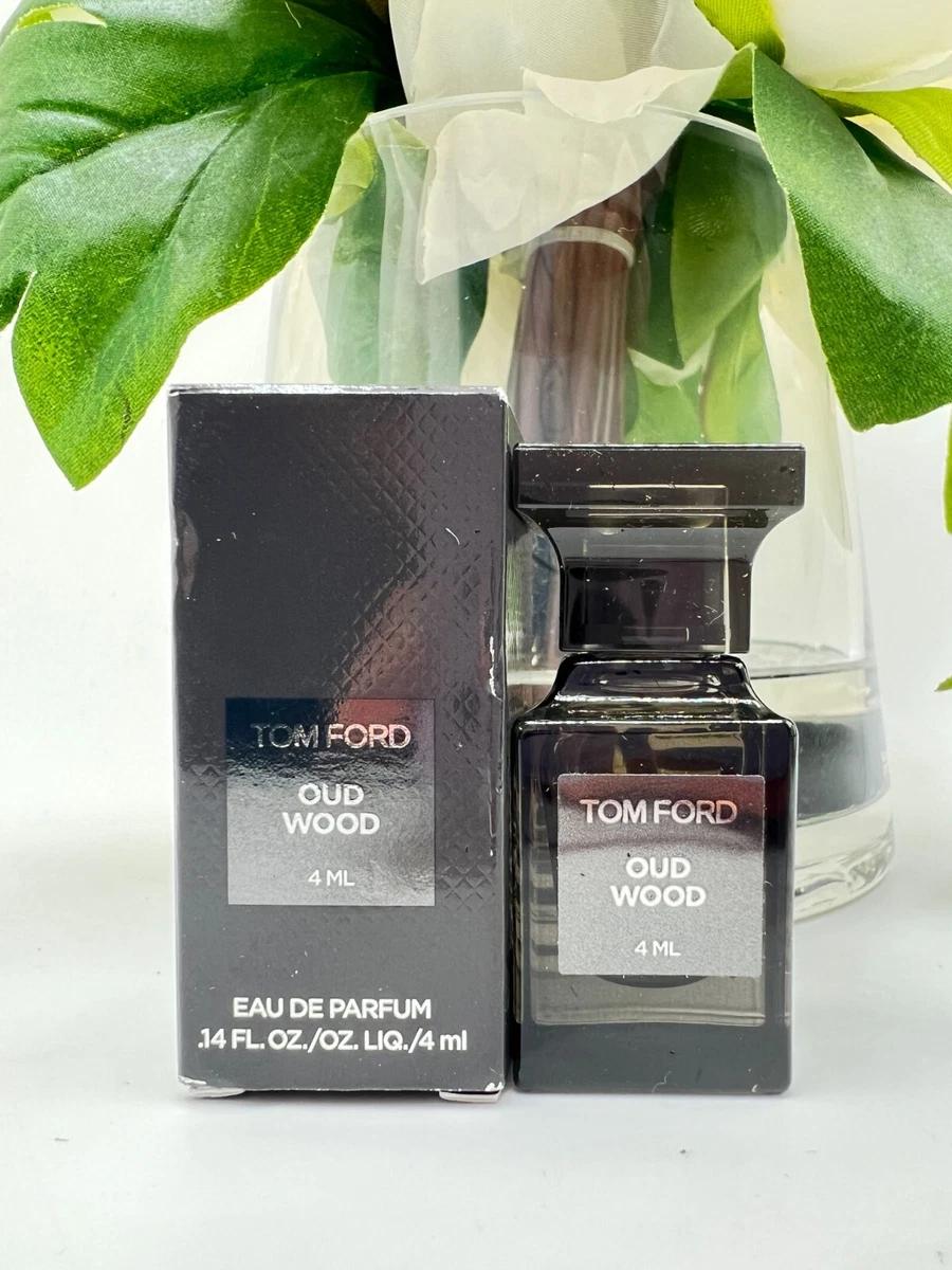 Tom Ford Oud Wood Eau de Parfum Mini 0.14 oz / 4ml Travel Size – Authentic Luxury Fragrance