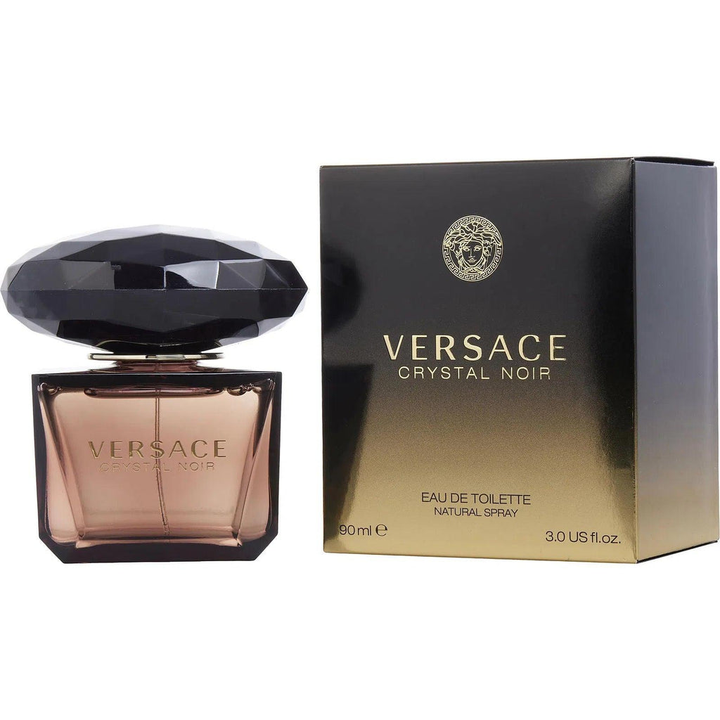 Versace Crystal Noir Eau de Toilette Spray for Women 3.0 oz / 90ml – Authentic Designer Perfume