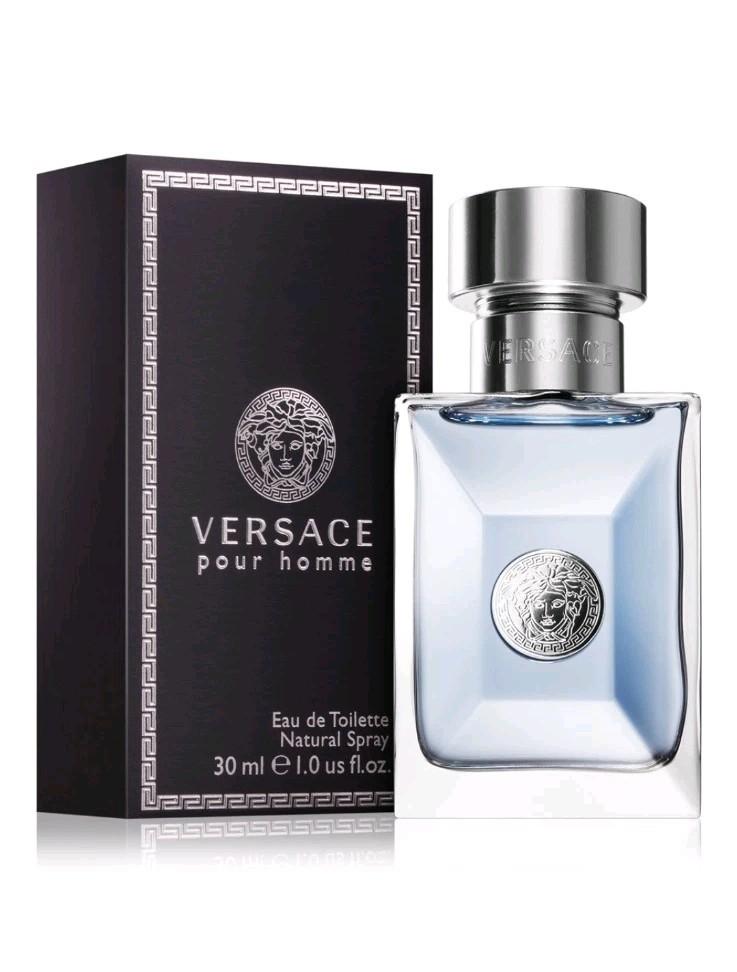 Versace Pour Homme Eau de Toilette for Men 1.0 oz / 30ml EDT Spray – New in Box – Authentic Designer Cologne