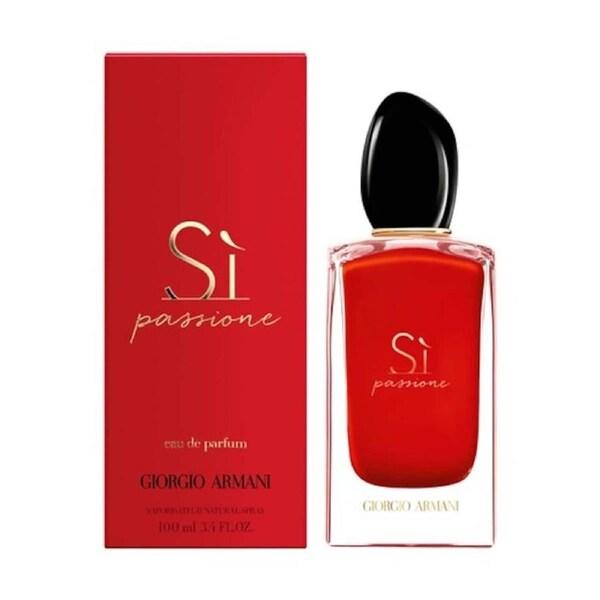 Giorgio Armani Si Passione Eau De Parfum Spray for Women 3.4 Oz / 100ml