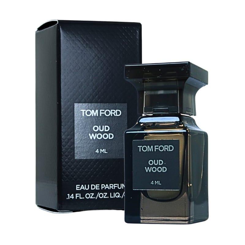 Tom Ford Oud Wood Eau de Parfum Mini 0.14 oz / 4ml Travel Size – Authentic Luxury Fragrance