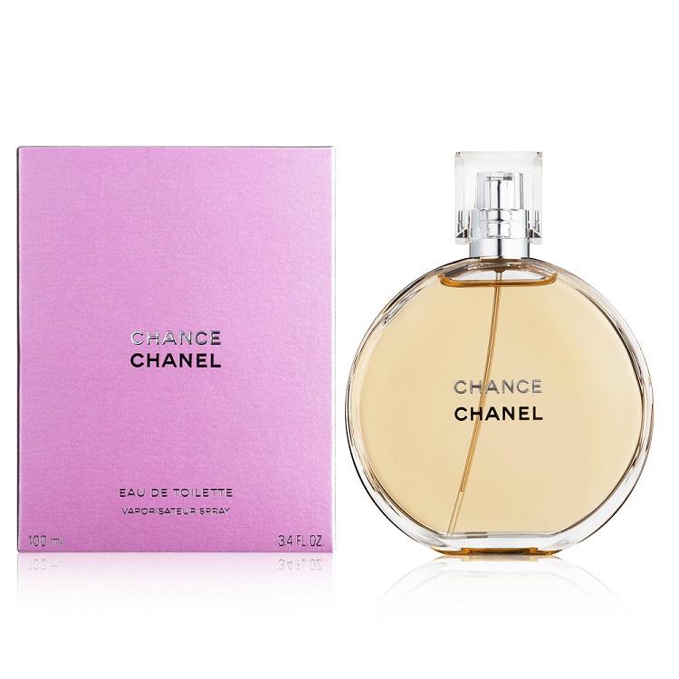 CHANEL Chance Eau de Toilette Spray for Women 3.4 oz / 100ml – Authentic Designer Perfume (Open Box)