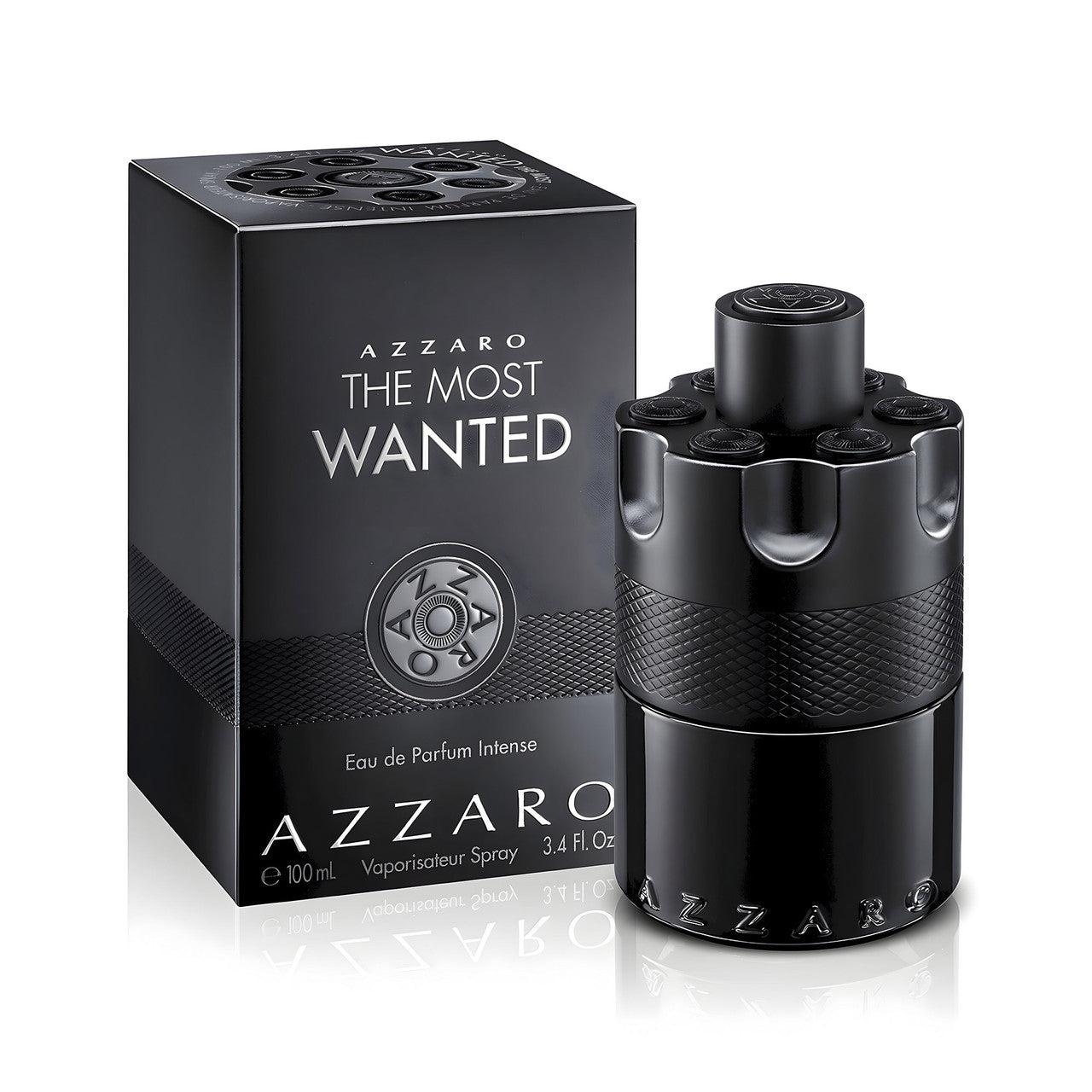 Azzaro The Most Wanted Eau de Parfum Intense for Men 3.4 fl oz / 100ml – Long-Lasting Spicy Woody Cologne