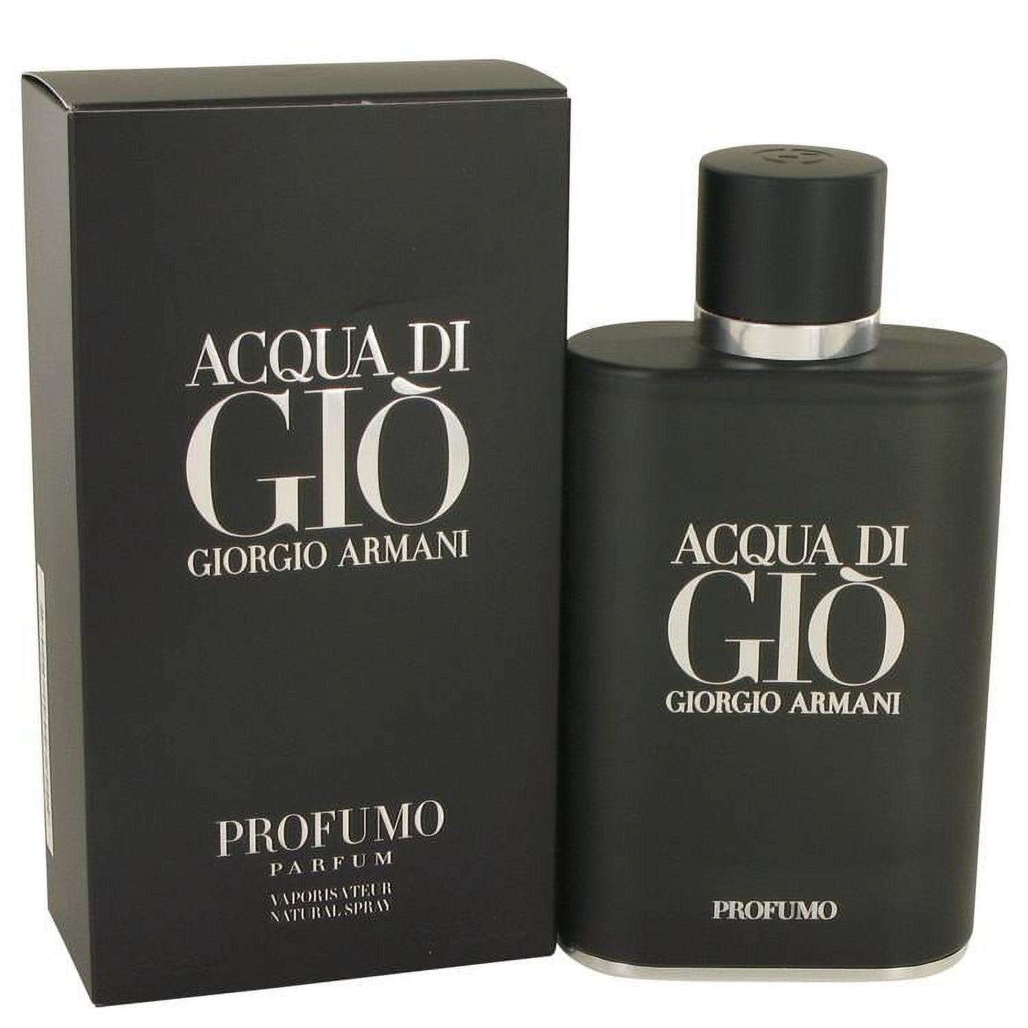 Giorgio Armani Acqua di Giò Profumo Eau de Parfum for Men 4.2 oz / 125ml – Long-Lasting Woody Aquatic Cologne