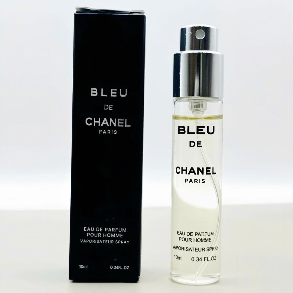 CHANEL BLEU DE CHANEL Pour Homme Eau de Parfum Travel Spray 10ml / 0.34oz – Authentic Men's Fragrance